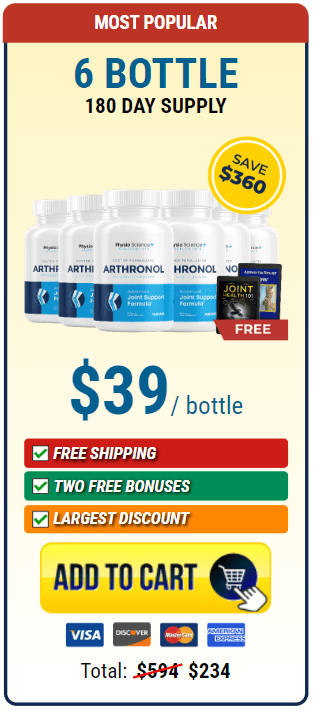 arthronol 6 bottles price